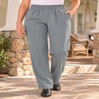 Woven Hassle-Free Pull-On Pants image number 0