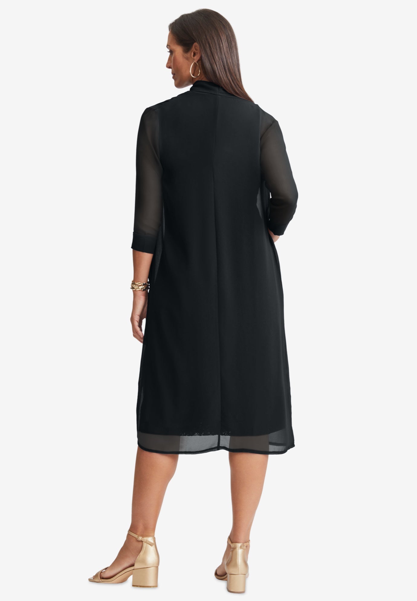 2-Piece Lace Jacket Dress image number 1