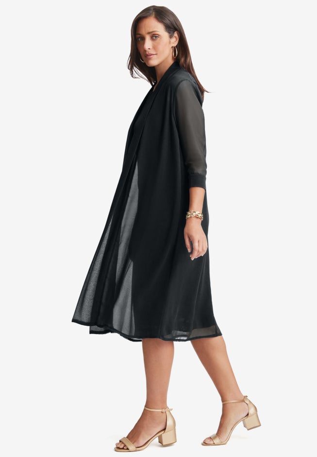 2-Piece Lace Jacket Dress image number 2