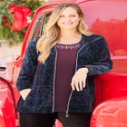 Cozy Velour Jacket image number null