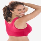 Front-Close Wireless Posture Bra image number 1