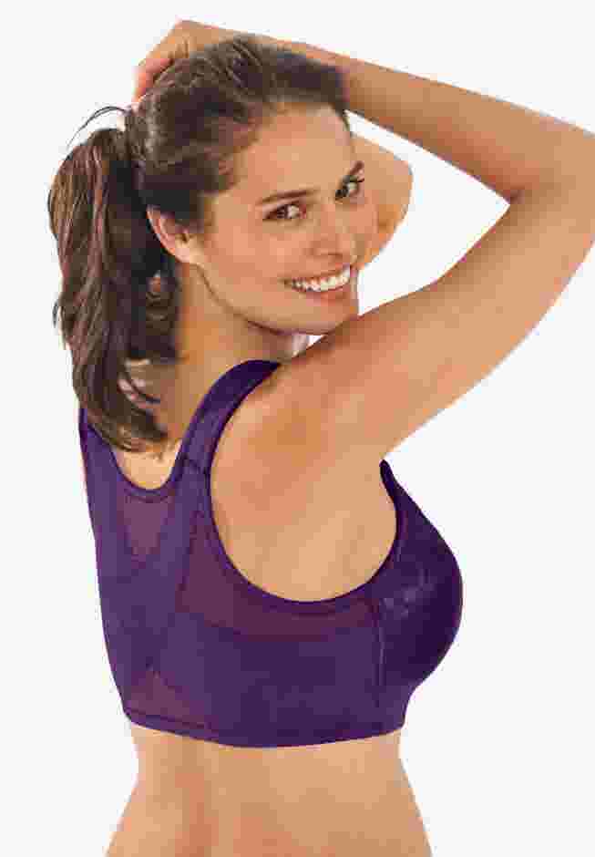 Front Close Wireless Posture Bra image number 0