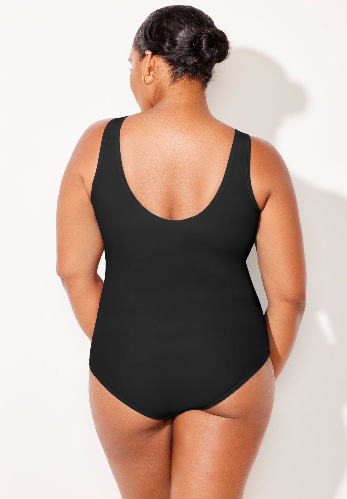 Chlorine Resistant High Neck One Piece Swimsuit image number 5