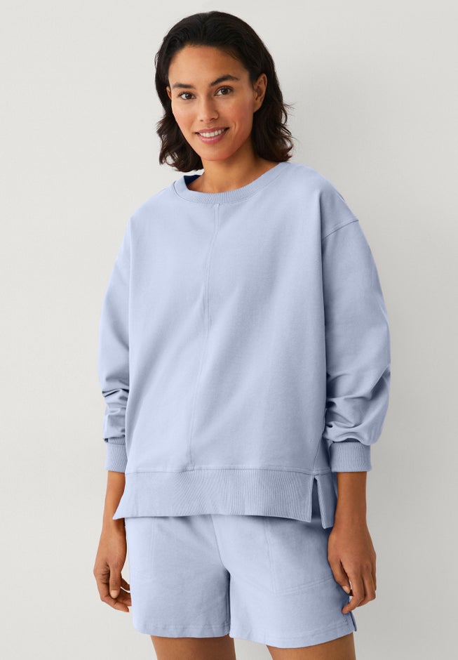 French Terry Crewneck Sweatshirt image number 2