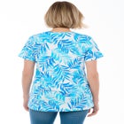 Perfect Printed Short-Sleeve Crewneck Tee image number null