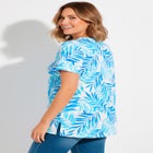 Perfect Printed Short-Sleeve Crewneck Tee image number null