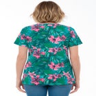 Perfect Printed Short-Sleeve Crewneck Tee image number null