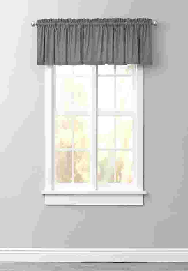 Poly Cotton Canvas Rod-Pocket Valance image number 0
