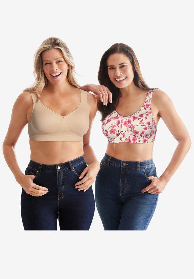 Wireless Microfiber T-Shirt Bra image number 7