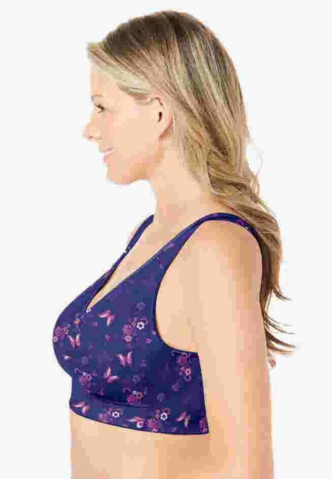 Wireless Microfiber T-Shirt Bra image number 2