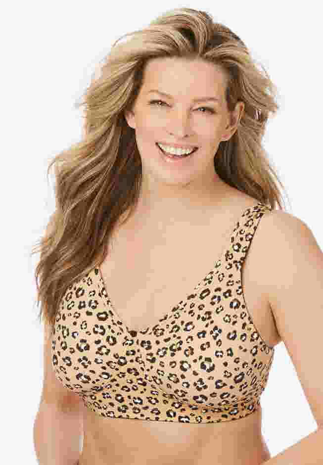 Wireless Microfiber T-Shirt Bra image number 9