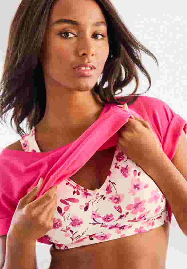 Wireless Microfiber T-Shirt Bra image number 0