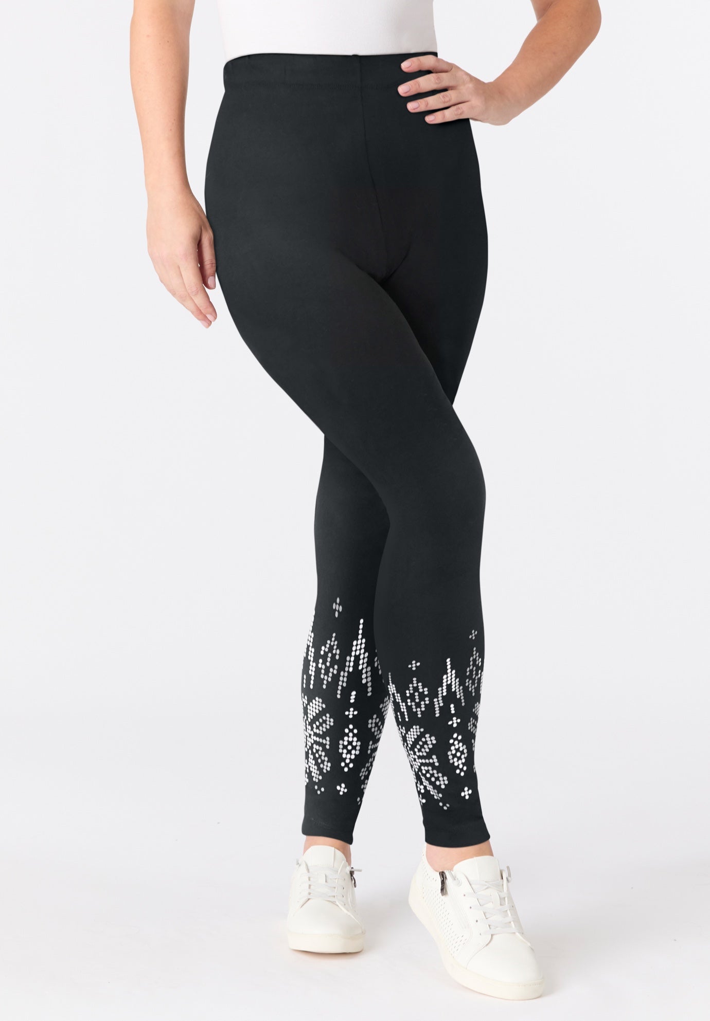 Placement Print Legging image number 0