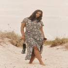 Gathered Front Midi Dress image number 0