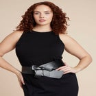 Wide Waist Bow Belt image number null