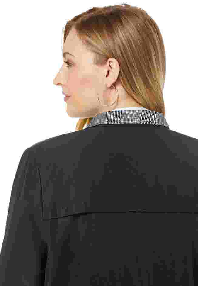 Contrast Hood Raincoat image number 4