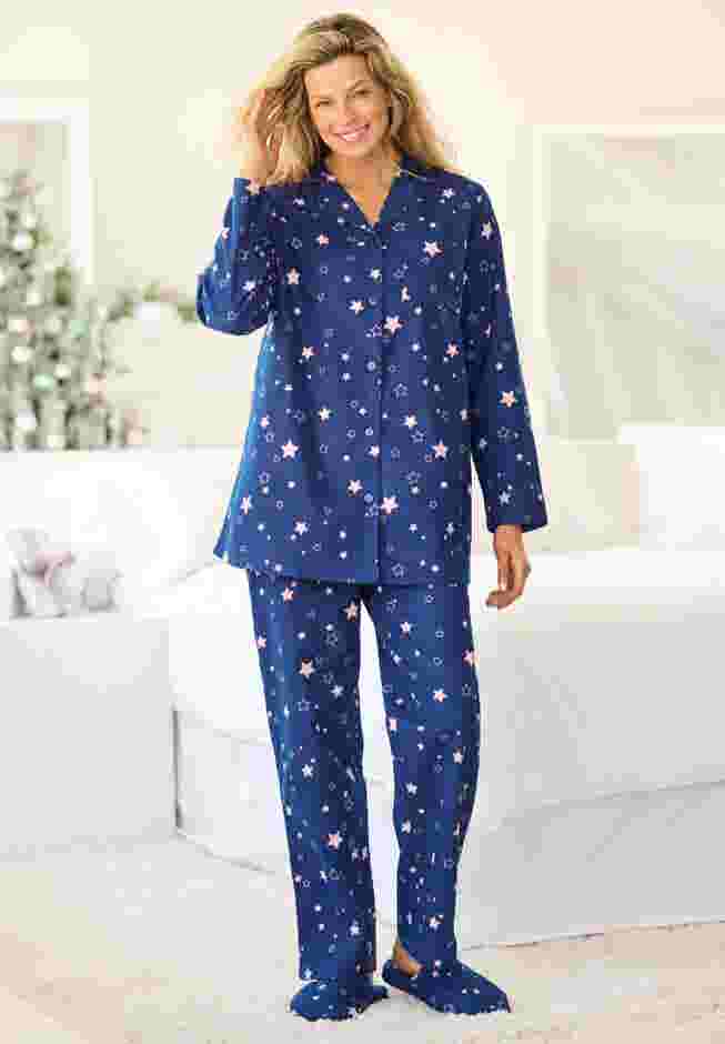 Classic Flannel Pajama Set image number 0