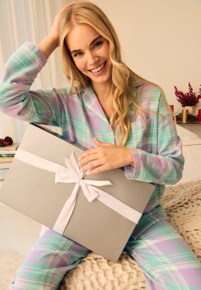 Classic Flannel Pajama Set image number 3
