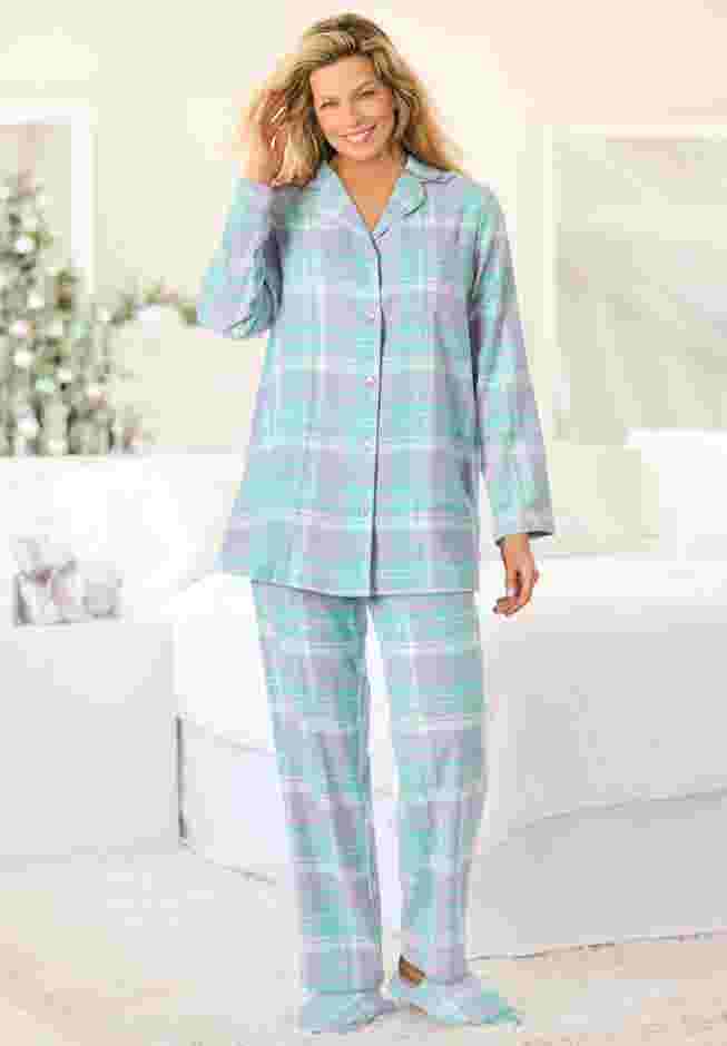 Classic Flannel Pajama Set image number 0
