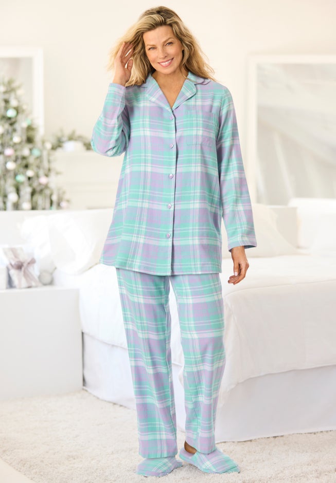 Classic Flannel Pajama Set image number 0