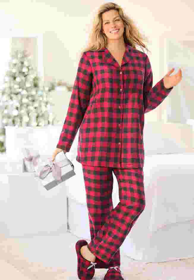 Classic Flannel Pajama Set image number 0