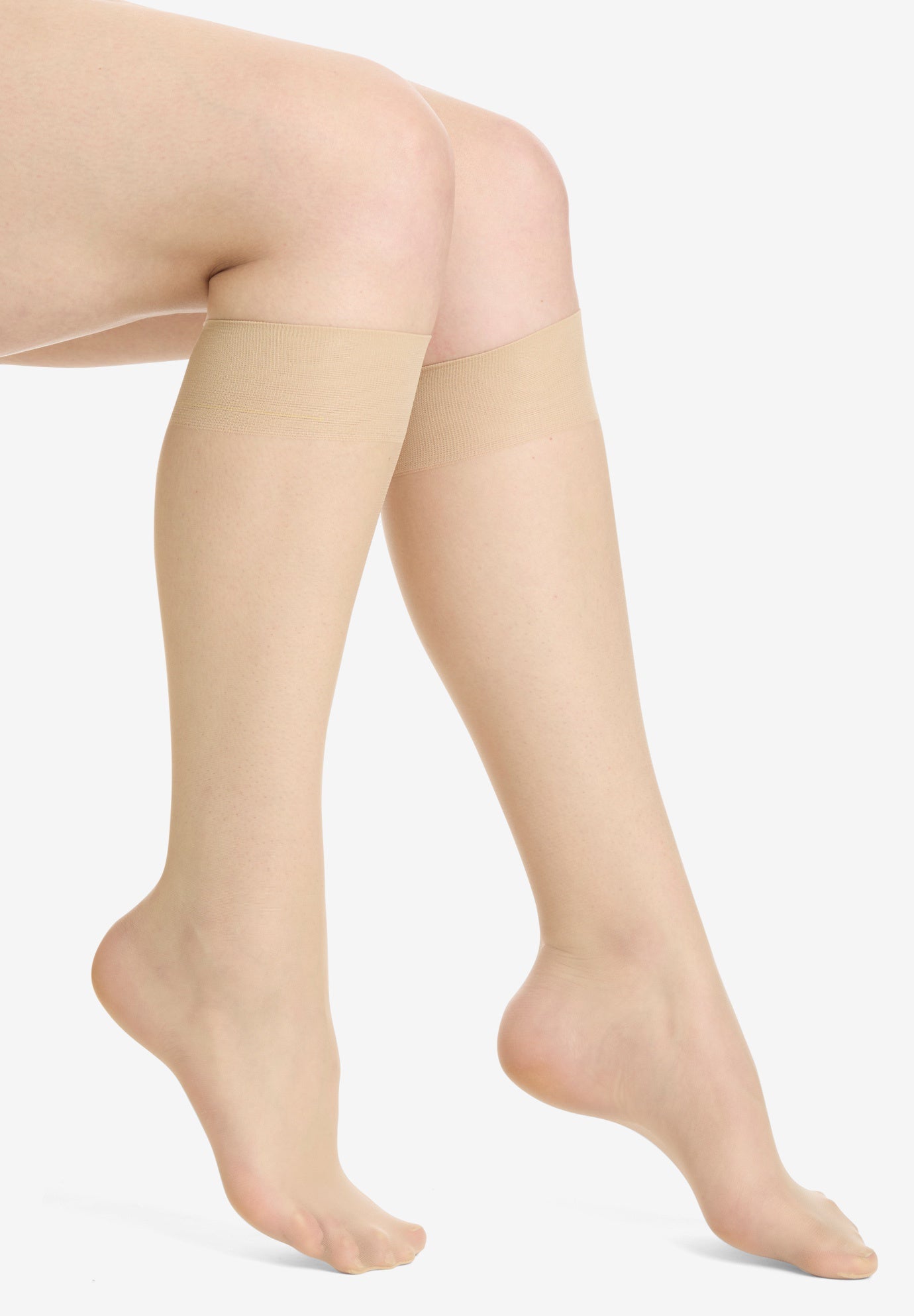 3-Pack Sheer Knee-High Socks  image number 4