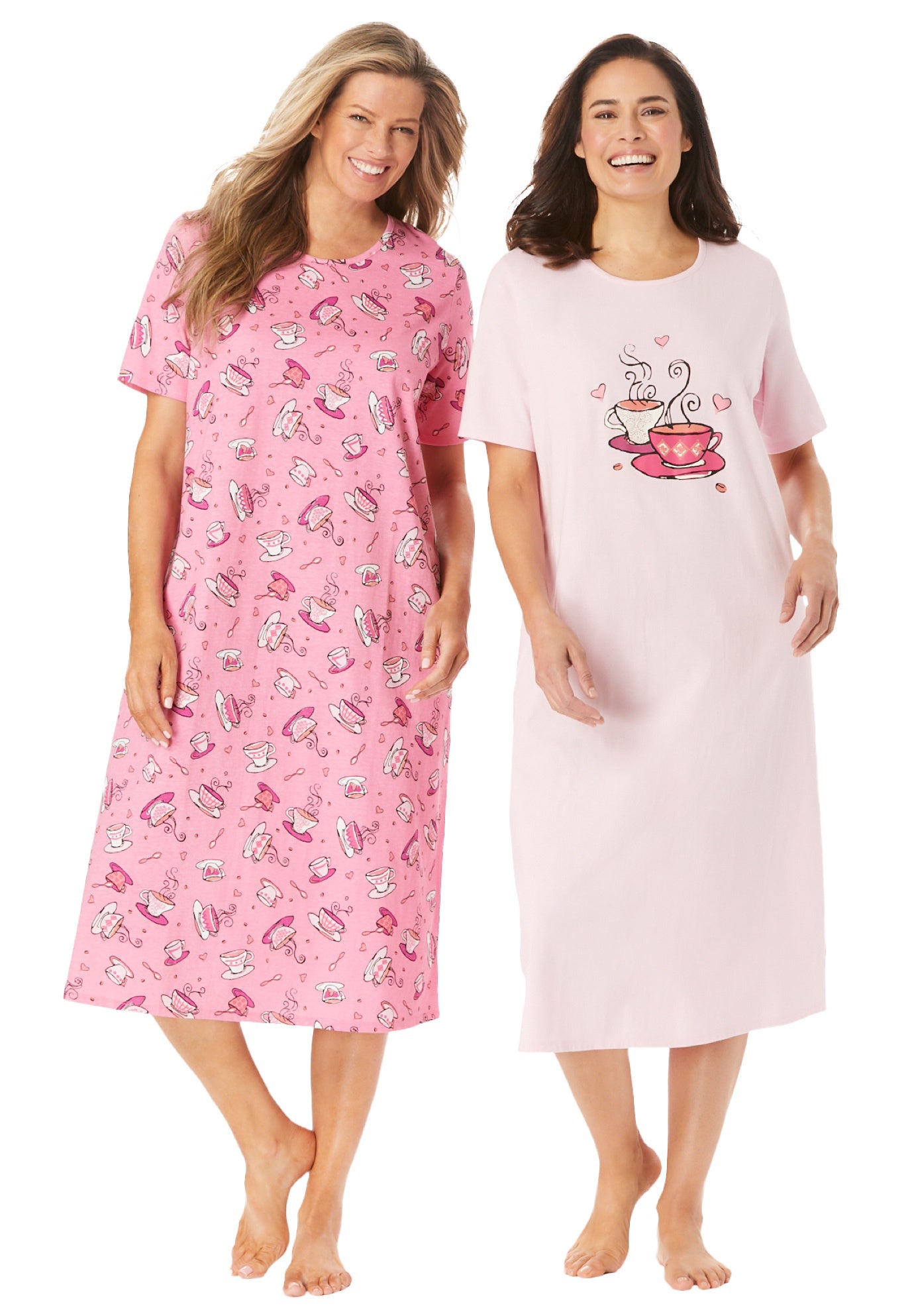 2-Pack Long Sleepshirts image number 0