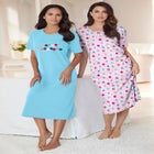 2-Pack Long Sleepshirts image number null