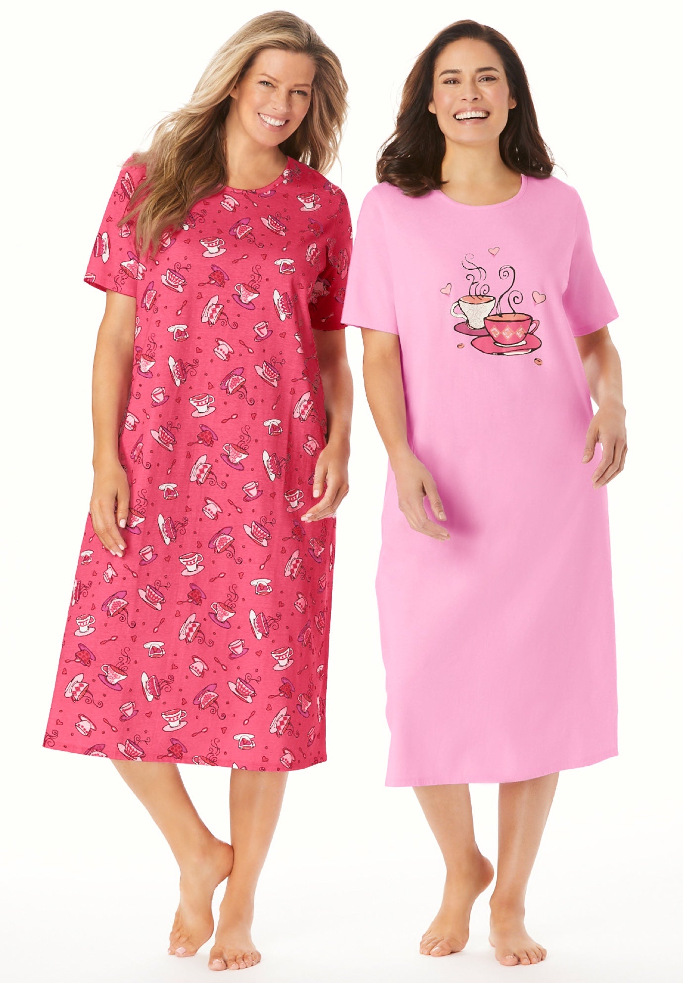 2-Pack Long Sleepshirts image number 0
