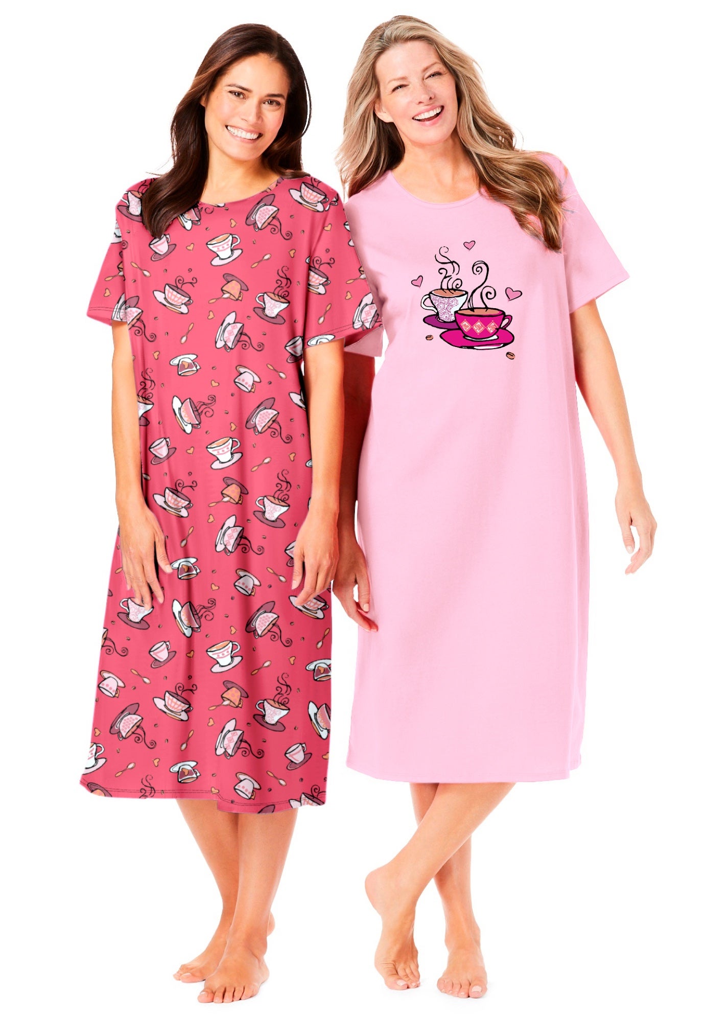 2-Pack Long Sleepshirts image number 5