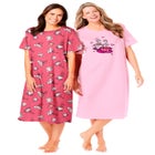 2-Pack Long Sleepshirts image number null
