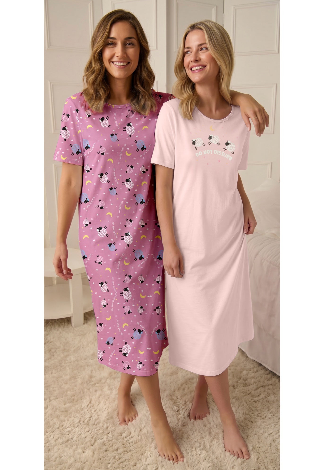 2-Pack Long Sleepshirts image number 0