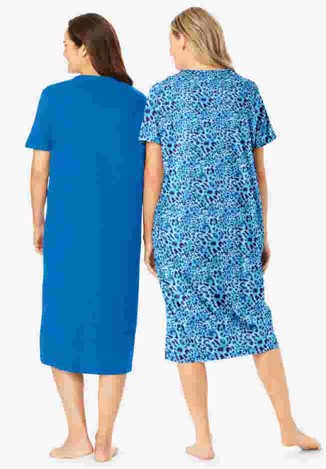 2-Pack Long Sleepshirts image number 1