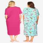 2-Pack Long Sleepshirts image number null