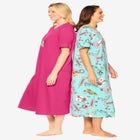 2-Pack Long Sleepshirts image number null