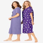 2-Pack Long Sleepshirts image number null