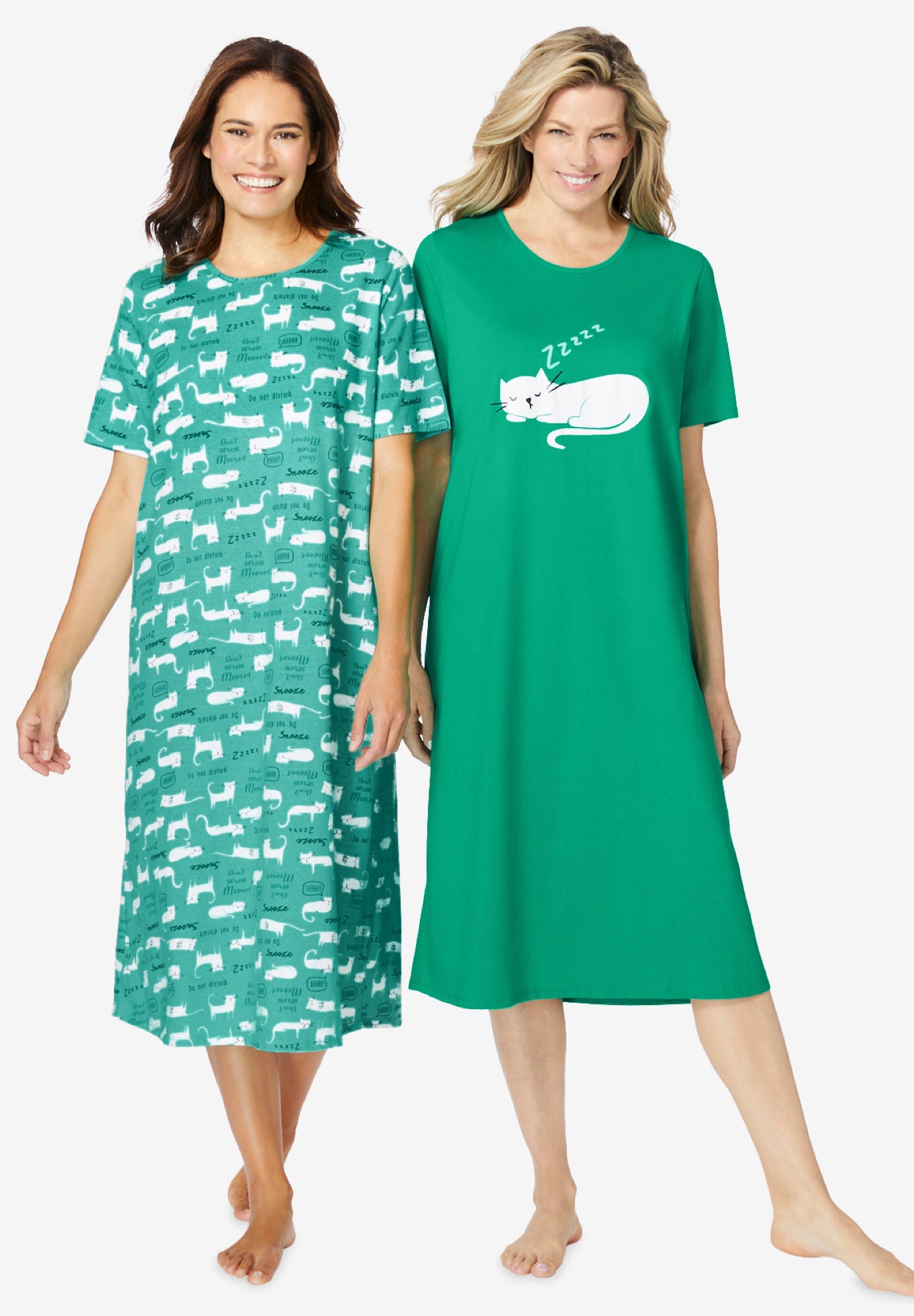 2-Pack Long Sleepshirts image number 0