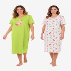 2-Pack Long Sleepshirts image number null