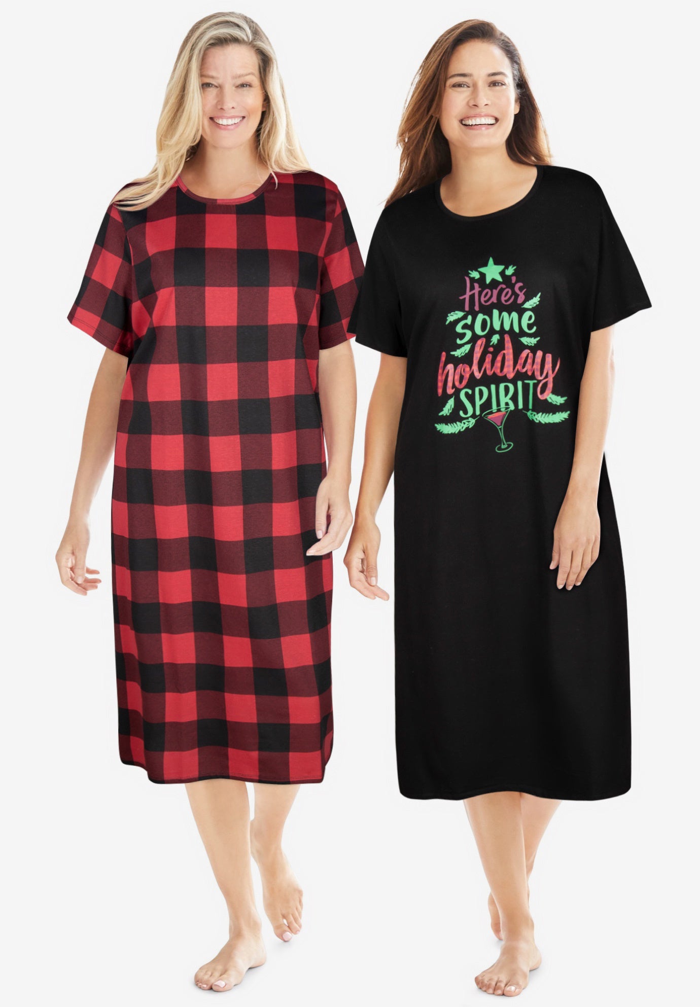 2-Pack Long Sleepshirts image number 0