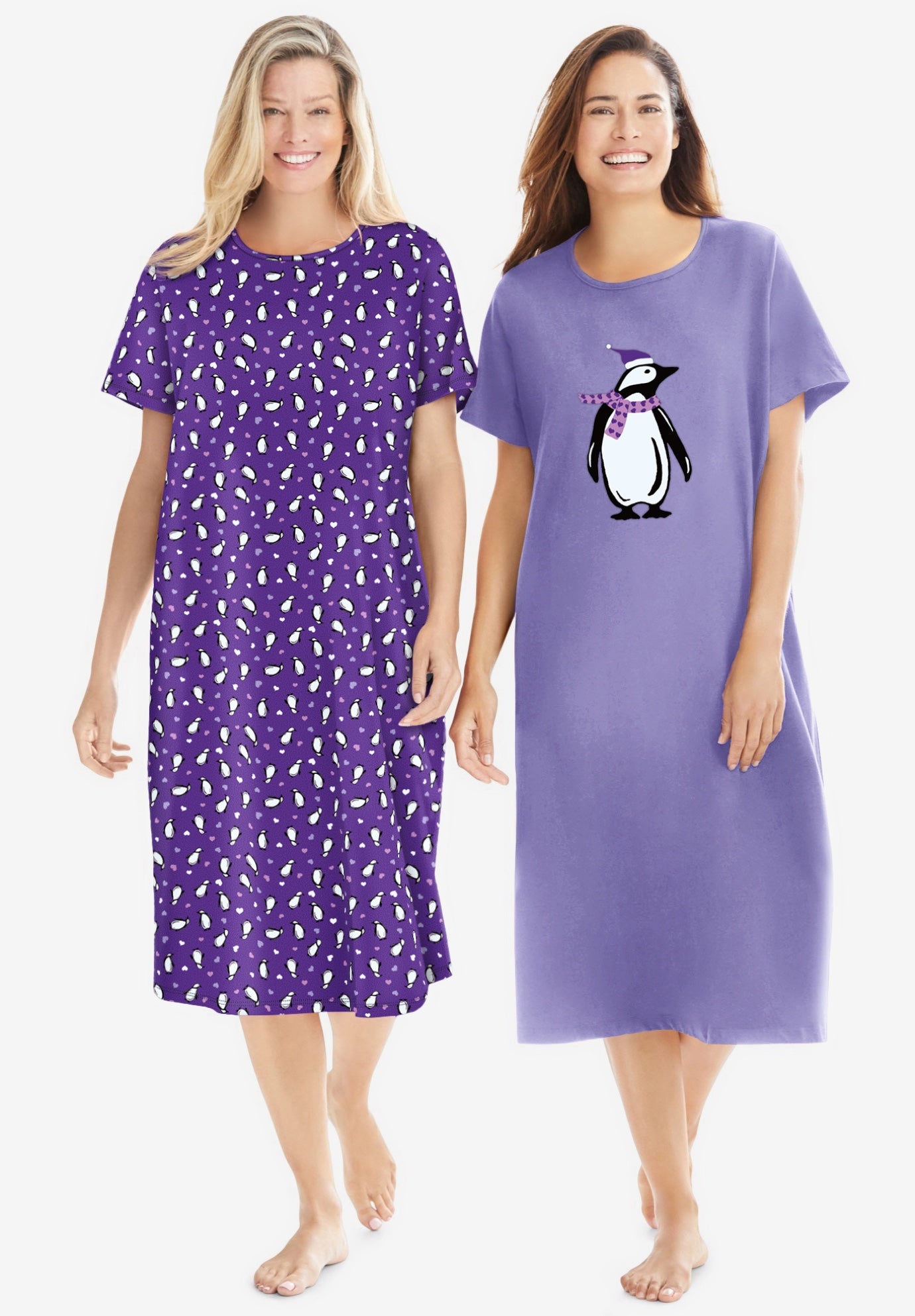 2-Pack Long Sleepshirts image number 0