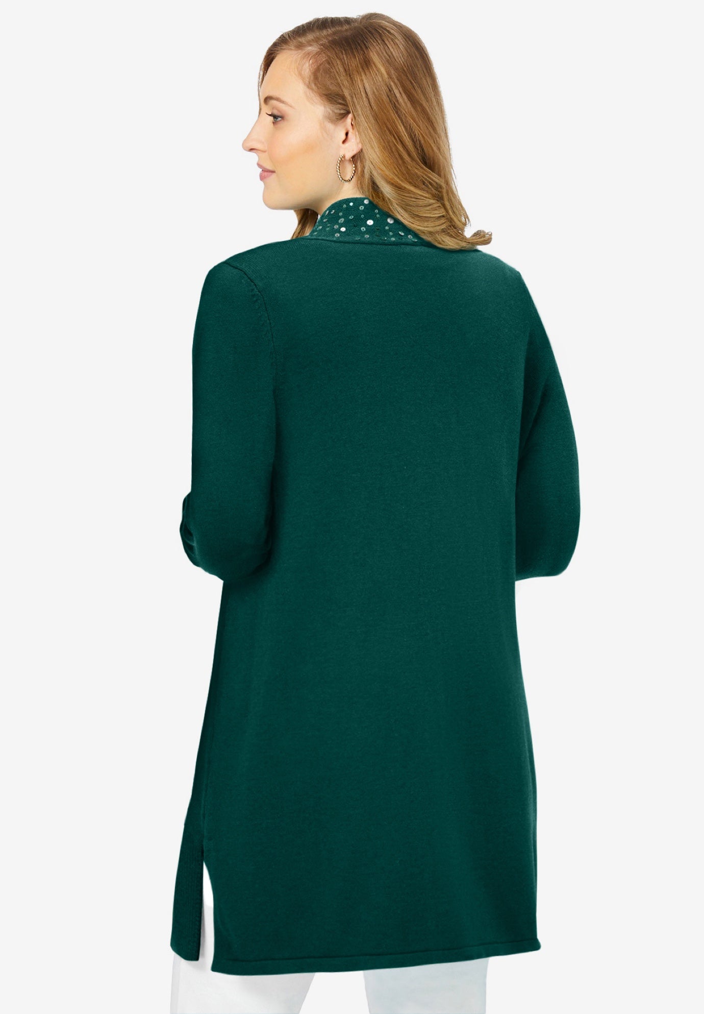 Fine Gauge Cardigan Topper image number 1