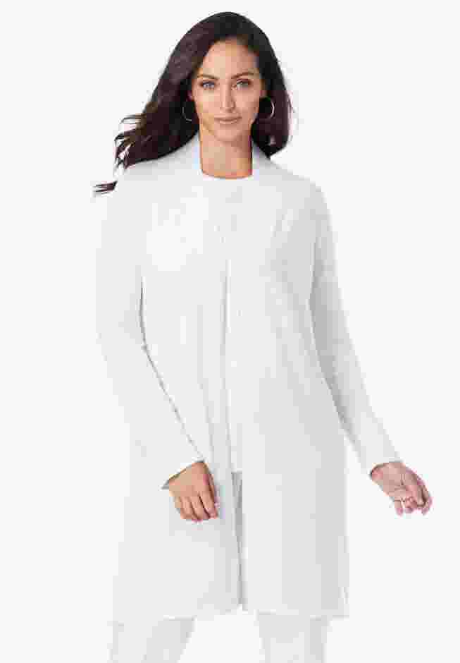 Fine Gauge Cardigan Topper image number 0