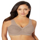 Glamorise&reg; Magic Lift&reg; Cotton Support Wireless Bra 1001 image number null