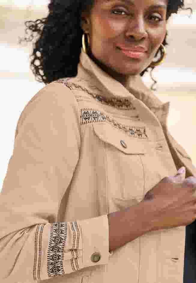 Long Denim Jacket image number 1