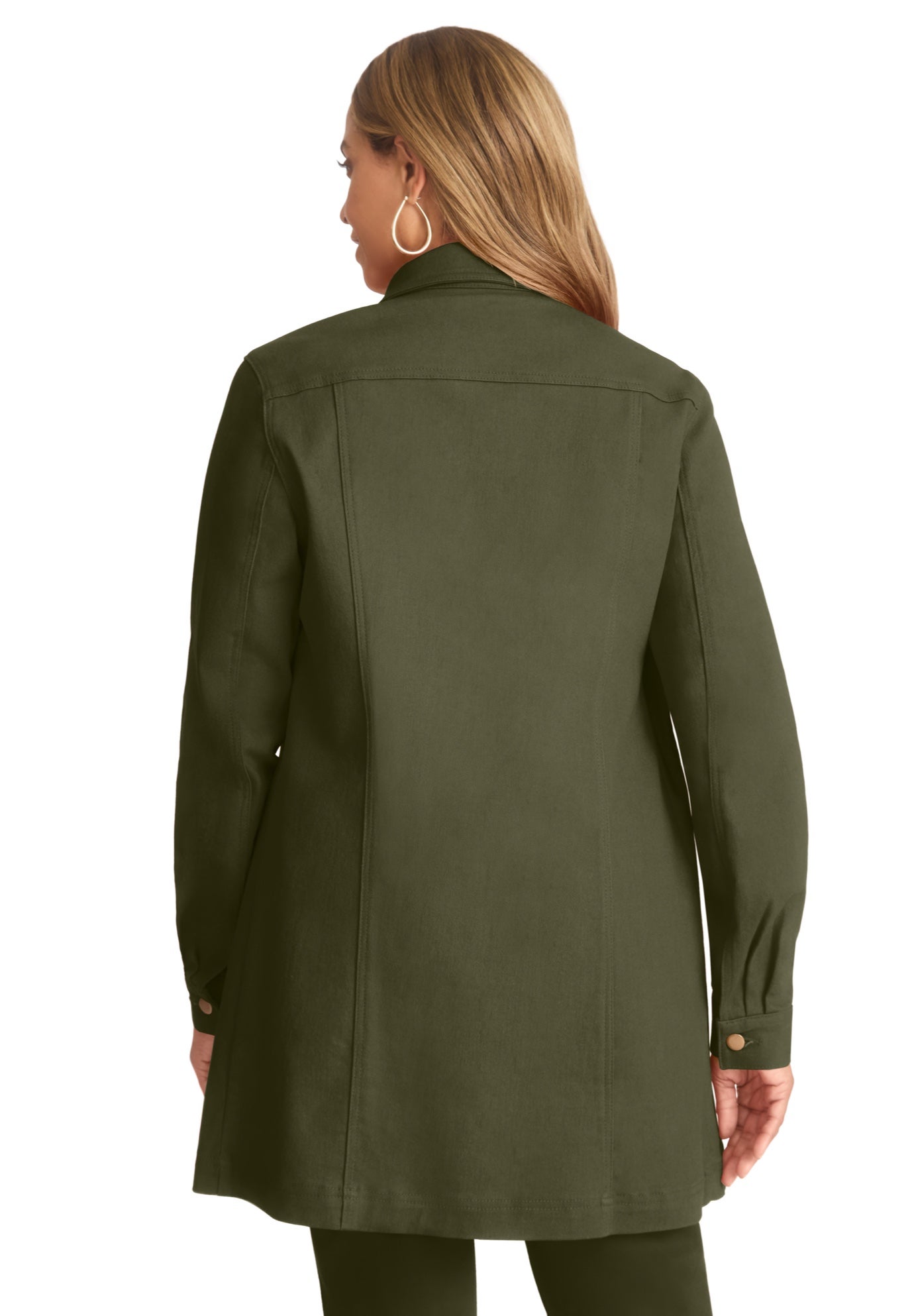 Long Denim Jacket image number 2