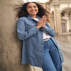 Long Denim Jacket image number null