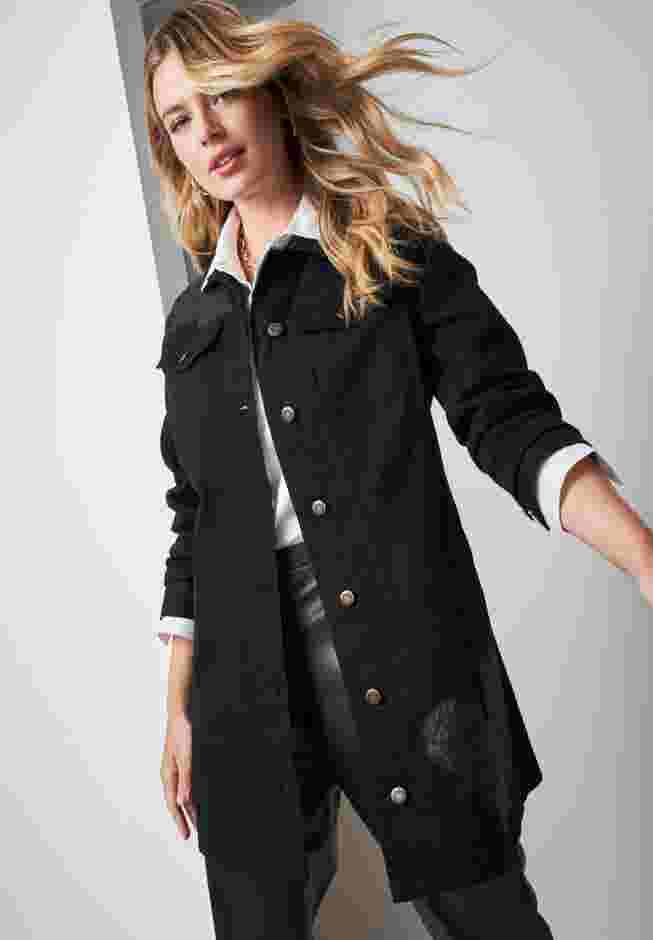 Long Denim Jacket image number 0
