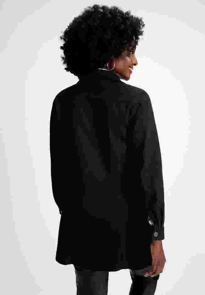 Long Denim Jacket image number 4