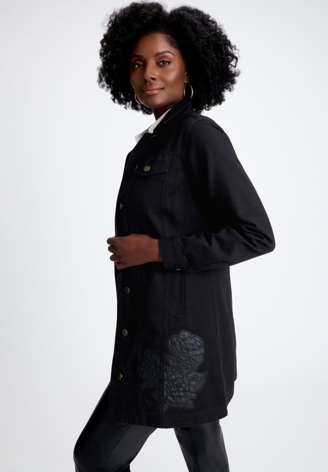 Long Denim Jacket image number 5