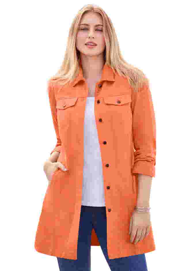 Long Denim Jacket image number 0